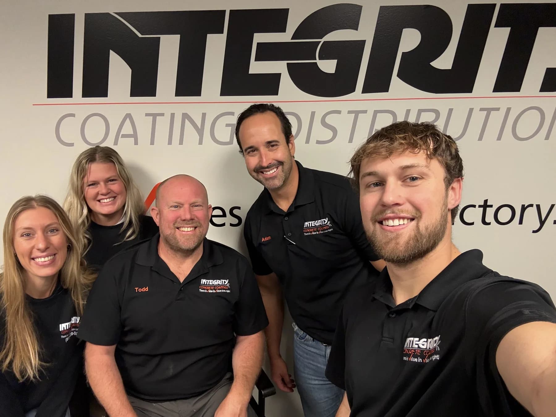 The Integrity Concrete Coatings team